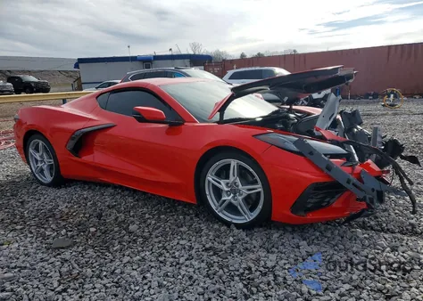 2021 Chevrolet Corvette Stingray 2Lt z USA, uszkodzony, nr VIN 1G1YB2D4XM5108536